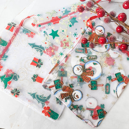 Christmas Organza Bags
