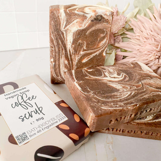 Coffee Scrub - Handmade Natural Vegan Exfoliating Soap