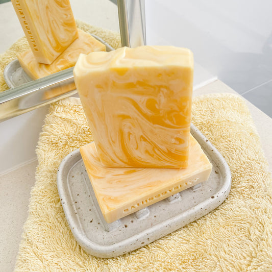 Lemon Myrtle Handmade Soap - Cold Process Zingy Citrus & Floral Aroma