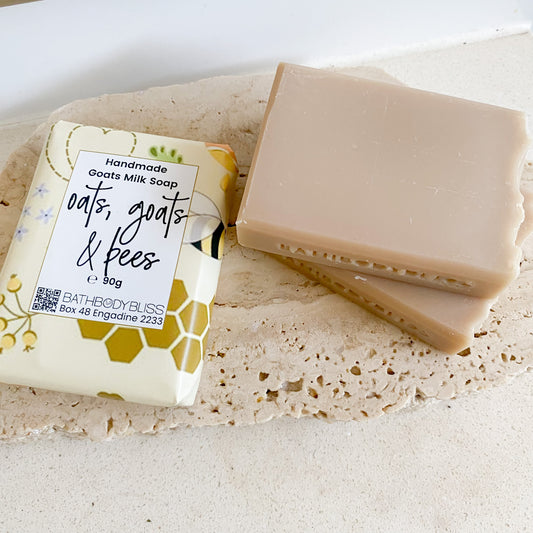 Oats, Goats & Bees Handmade Scented Goatsmilk Soap