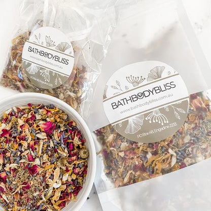 handmade-organic-flower-petal-bath-tea-with-essential-oil-variety-of-pack-sizes