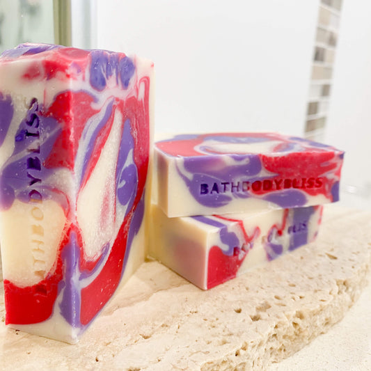 Berry & Vanilla Handmade Vegan Soap