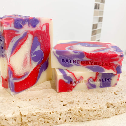 Berry & Vanilla Handmade Vegan Soap