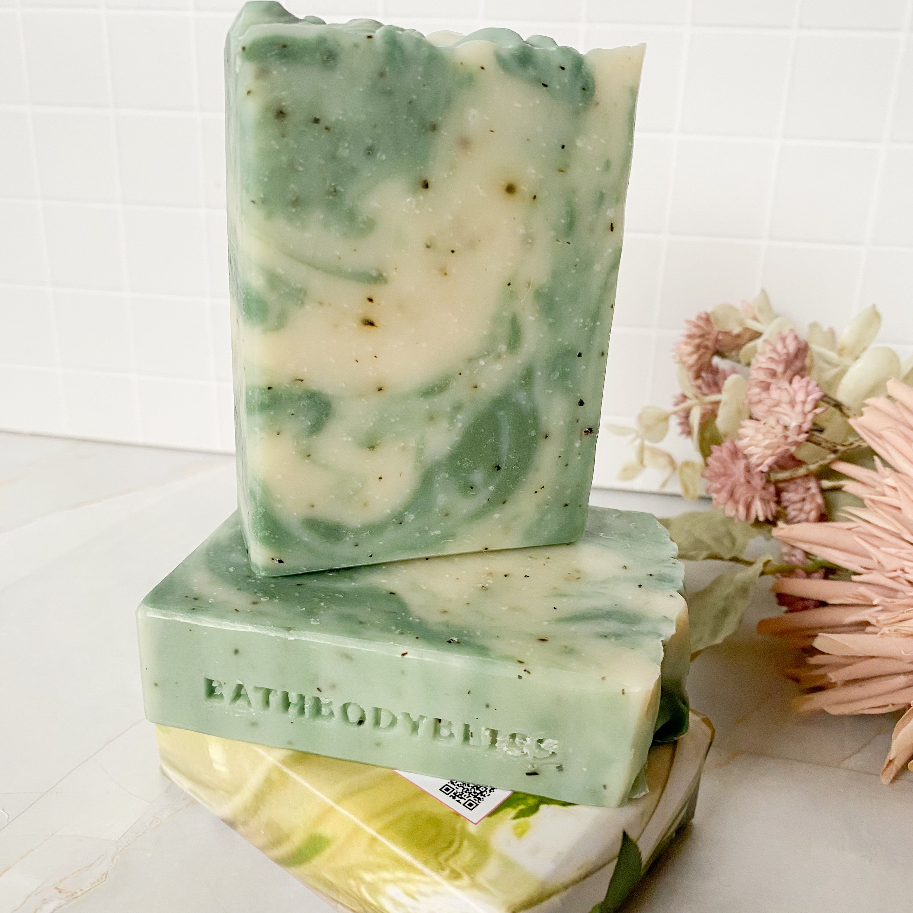 Green Tea Mint Vegan Soap