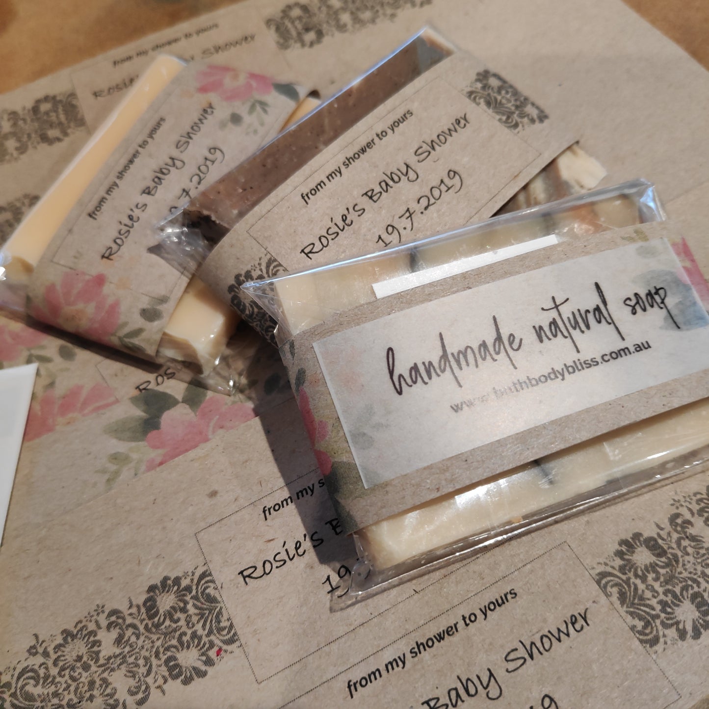 Personalized Soap Favour Bands