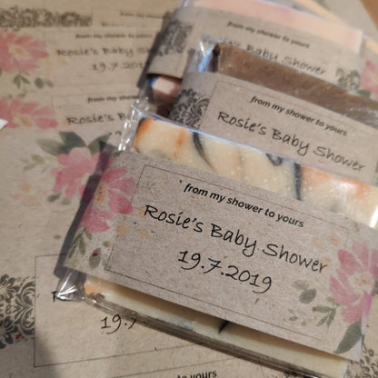 Personalized Soap Favour Bands