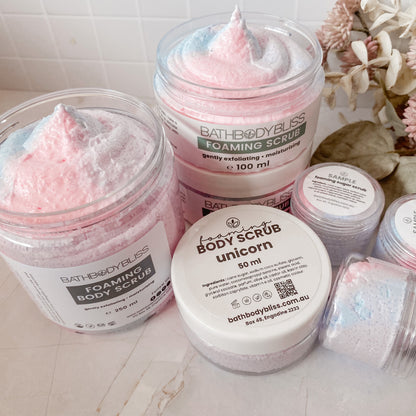 Foaming Whipped Body Scrub