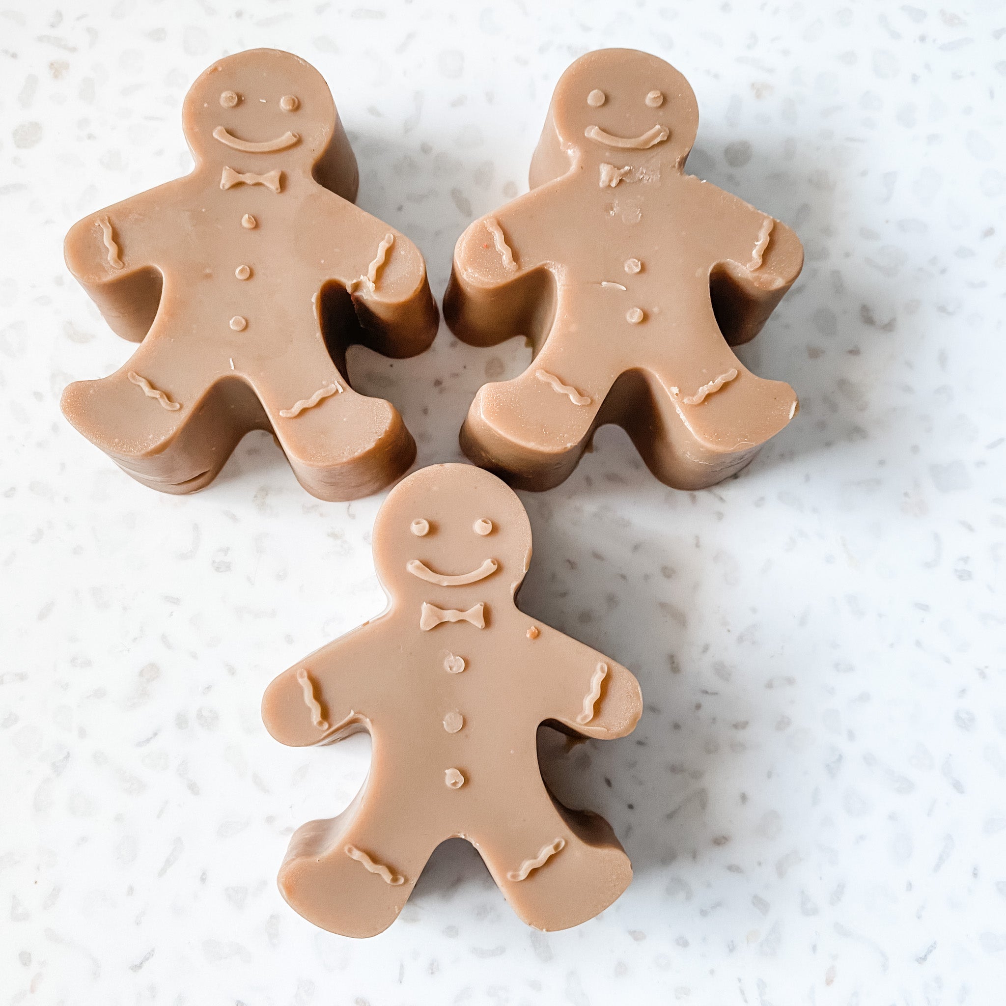 Wholesale 10 x Gingerbread Men Goatsmilk Soap