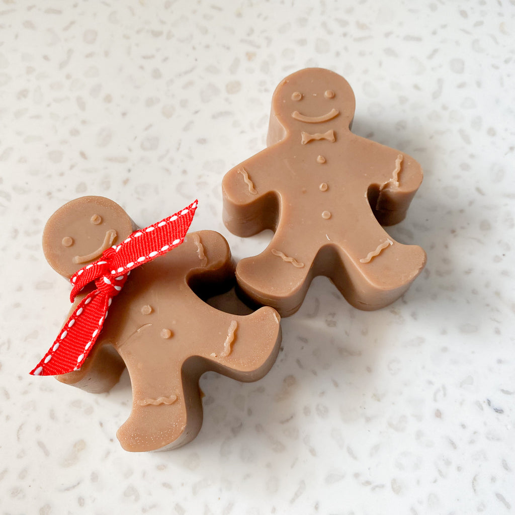 Wholesale 10 x Gingerbread Men Goatsmilk Soap