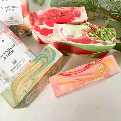 Handmade Vegan Christmas Soaps