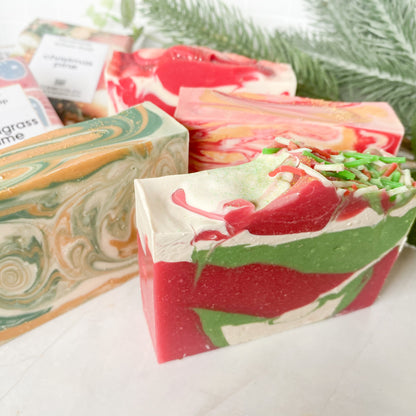 Handmade Vegan Christmas Soaps