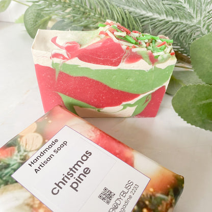 Handmade Vegan Christmas Soaps