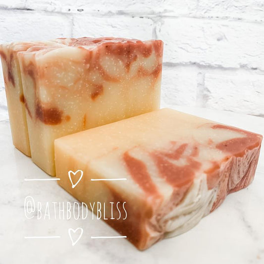 Lemongrass & Pink Clay Handmade Natural Vegan Soap