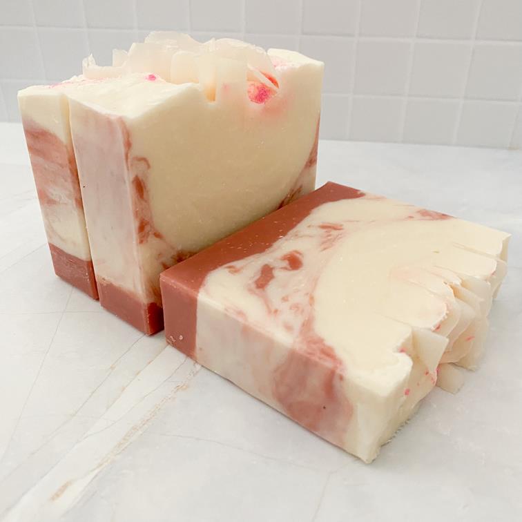 Vanilla Rose Handmade Scented Vegan Soap