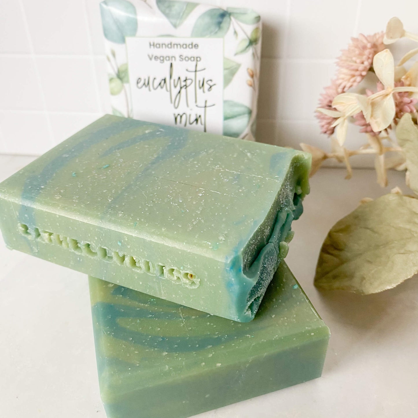 Eucalyptus Mint Natural Vegan Soap with Essential Oils