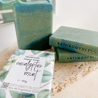 Eucalyptus Mint - Handmade Natural Vegan Soap with Essential Oils