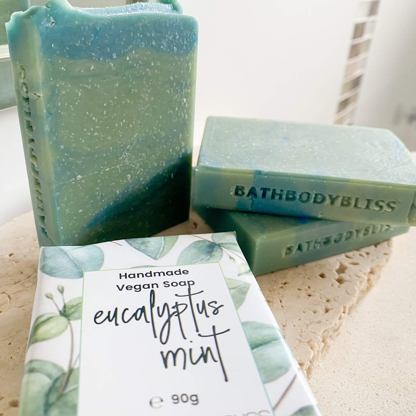 Eucalyptus Mint - Handmade Natural Vegan Soap with Essential Oils