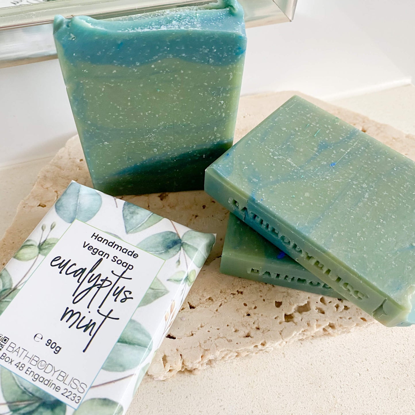 Eucalyptus Mint - Handmade Natural Vegan Soap with Essential Oils