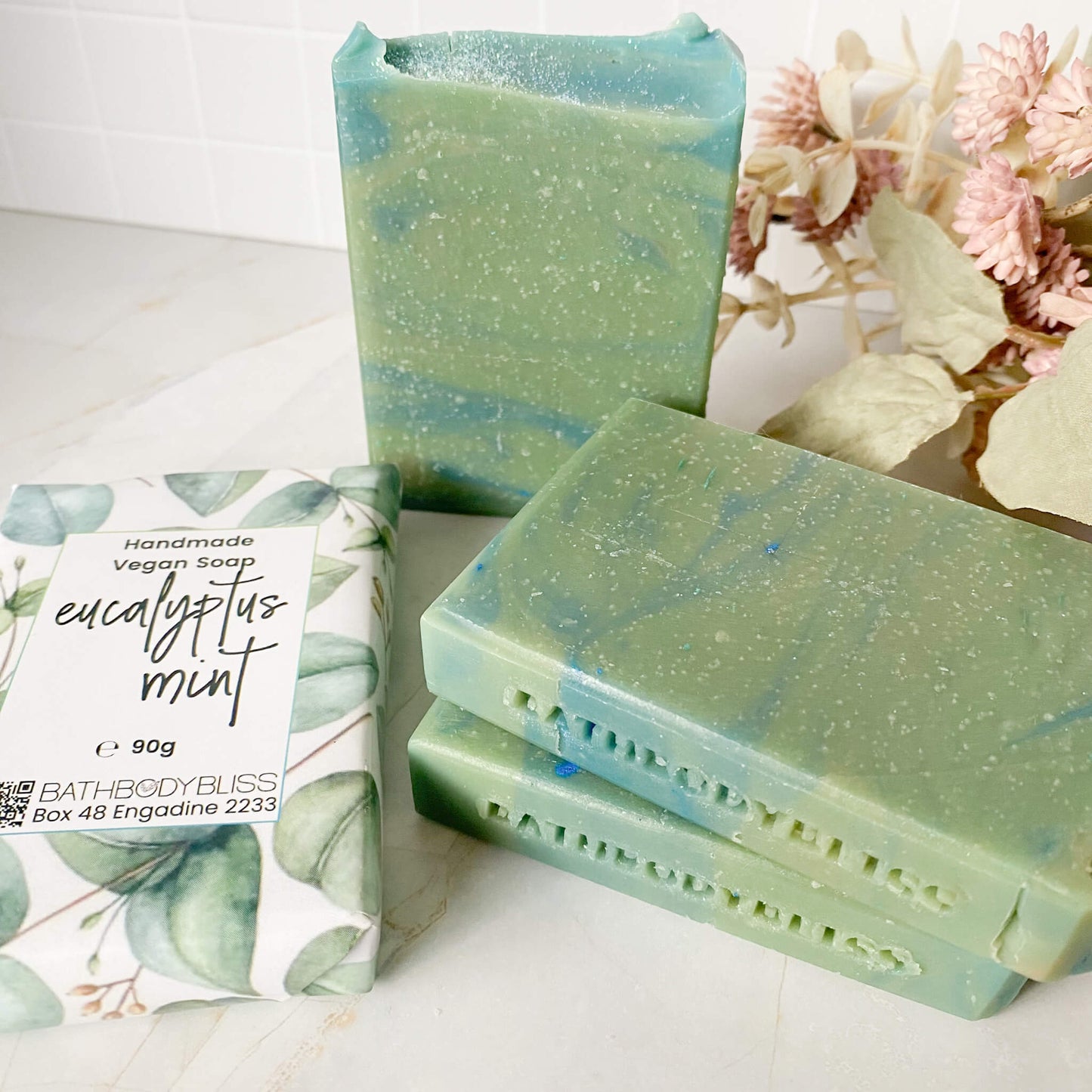 Eucalyptus Mint - Handmade Natural Vegan Soap with Essential Oils