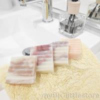 Bulk Organic Shea & Cocoa Butter Handmade Vegan Guest Soaps