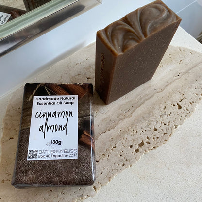 Cinnamon & Almond Natural Handmade Vegan Soap