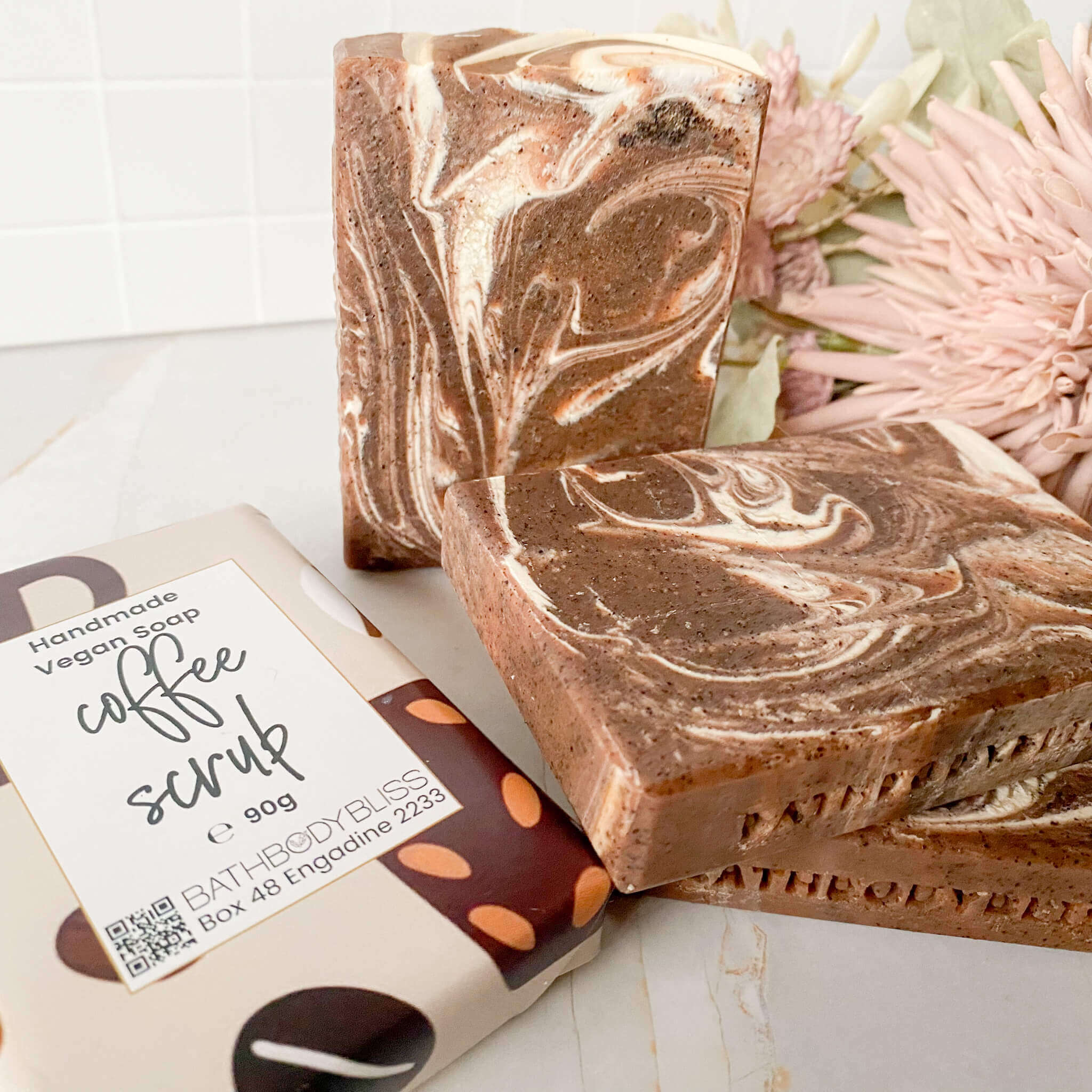 Coffee Scrub - Handmade Natural Vegan Exfoliating Soap