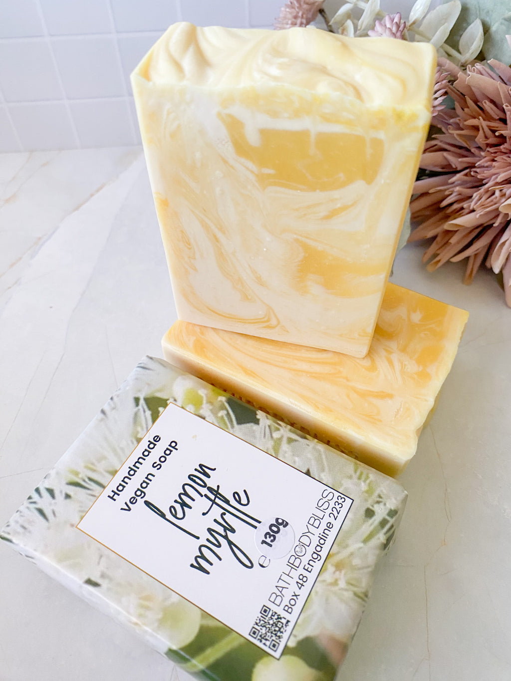 Lemon Myrtle Handmade Natural Vegan Soap