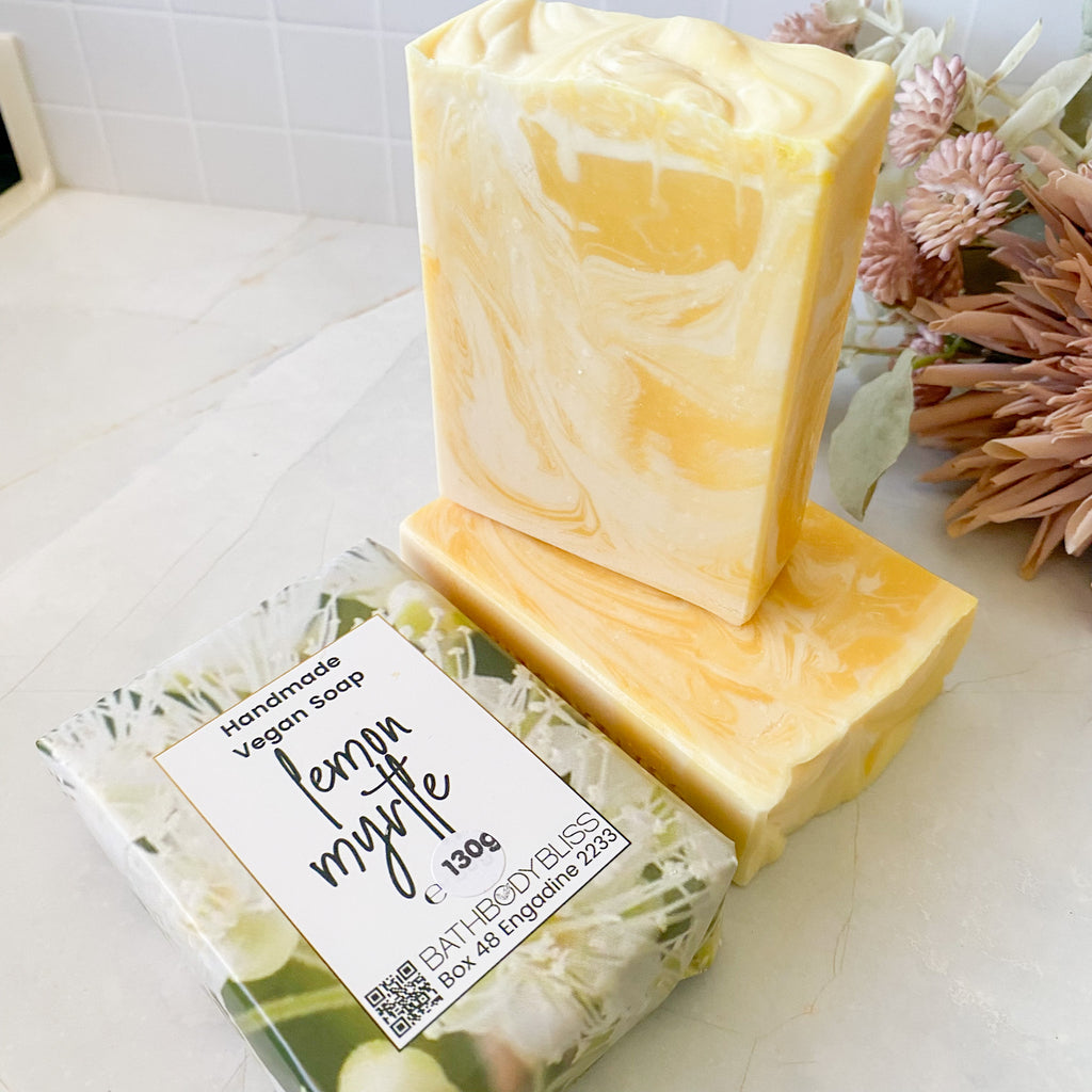 Lemon Myrtle Handmade Natural Vegan Soap