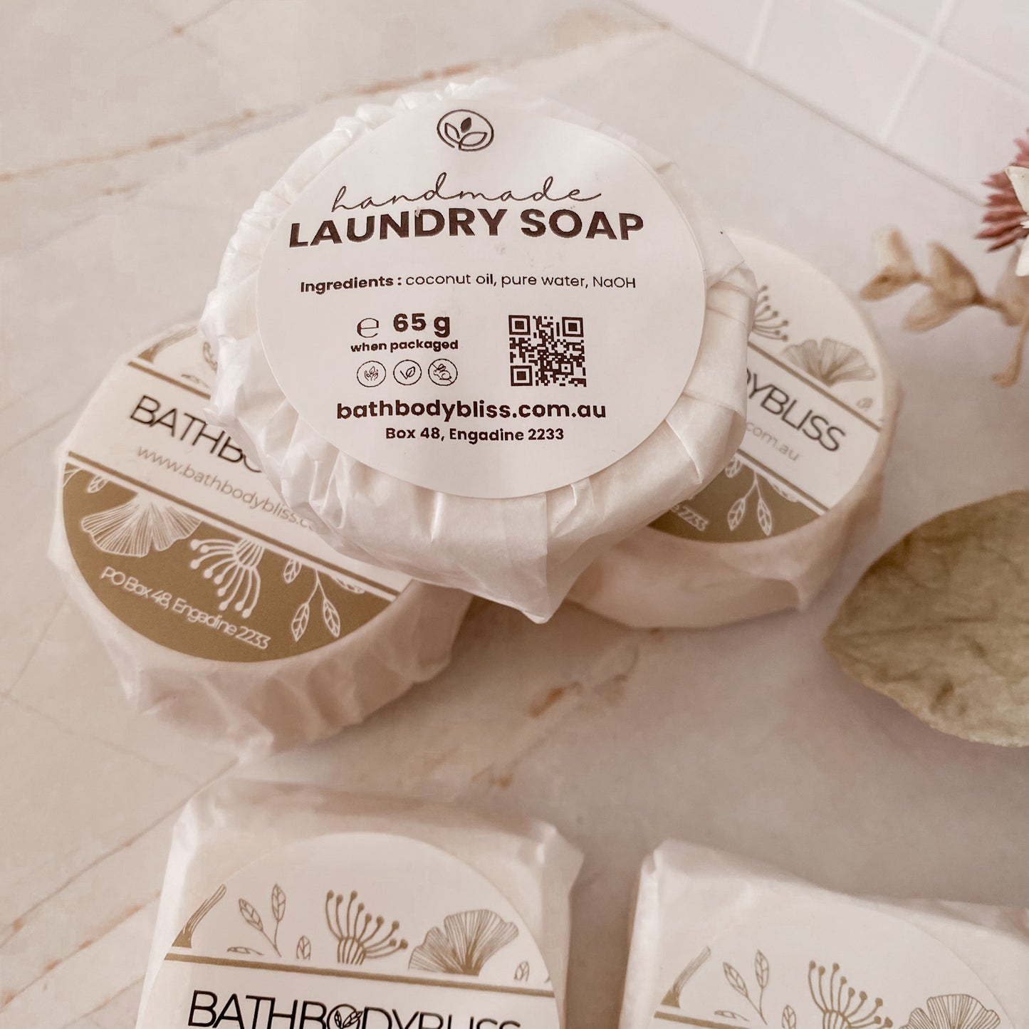 Handmade Eco Laundry & Stain Removing Soap