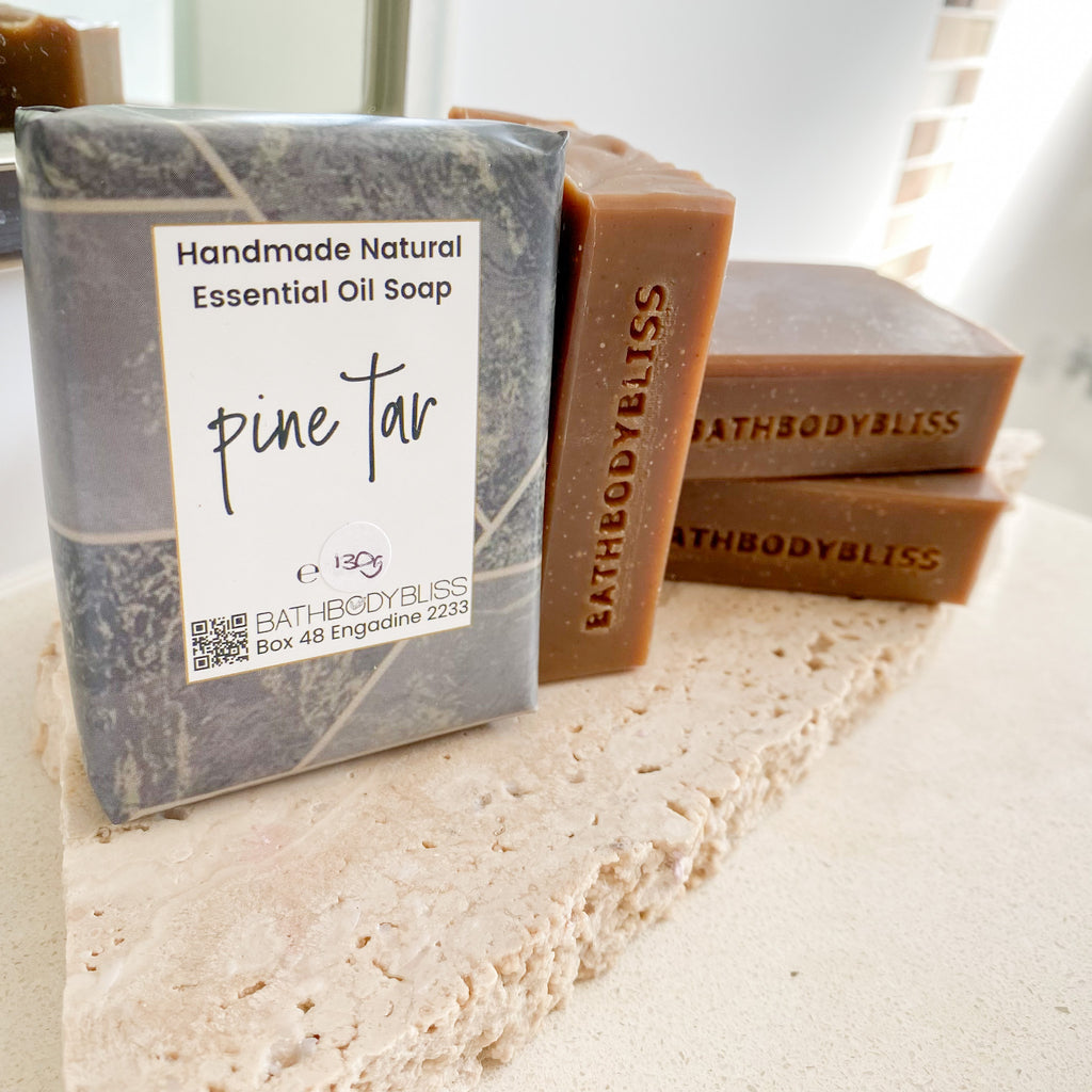 Traditional Pine Tar Handmade Natural Vegan Soap