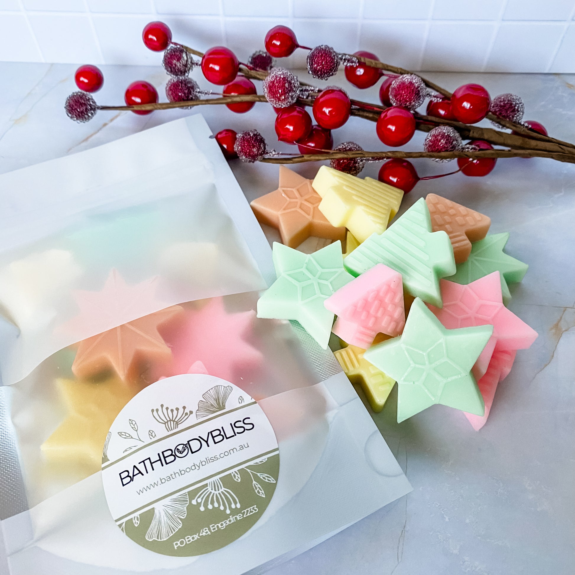 handmade-mini-christmas-goatsmilk-gift-soaps-front-view