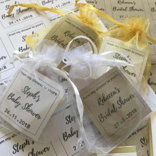 Personalized Guest Favour Soaps