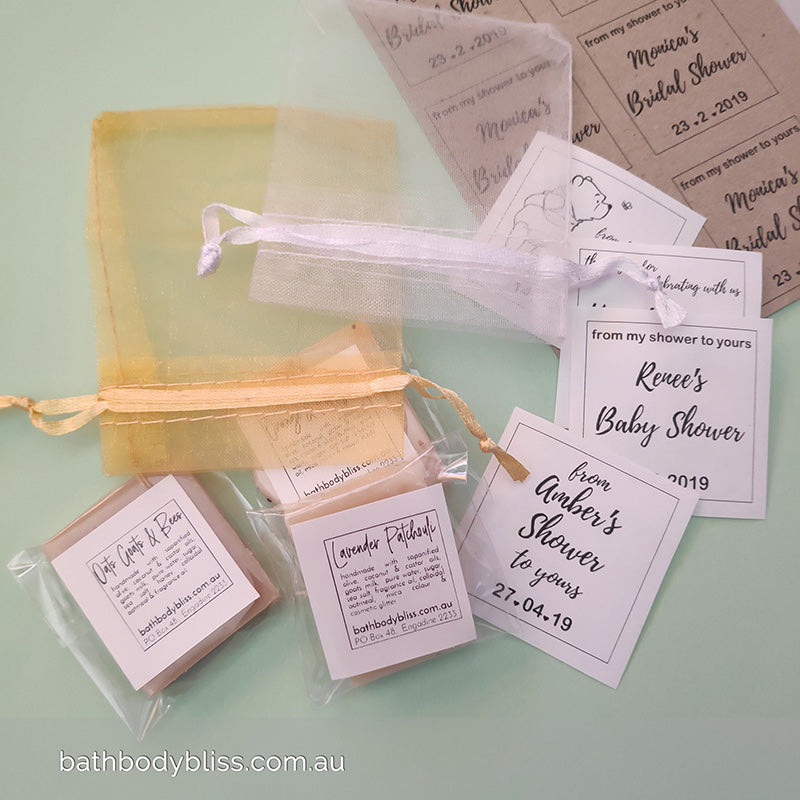 Personalized Guest Favour Soaps