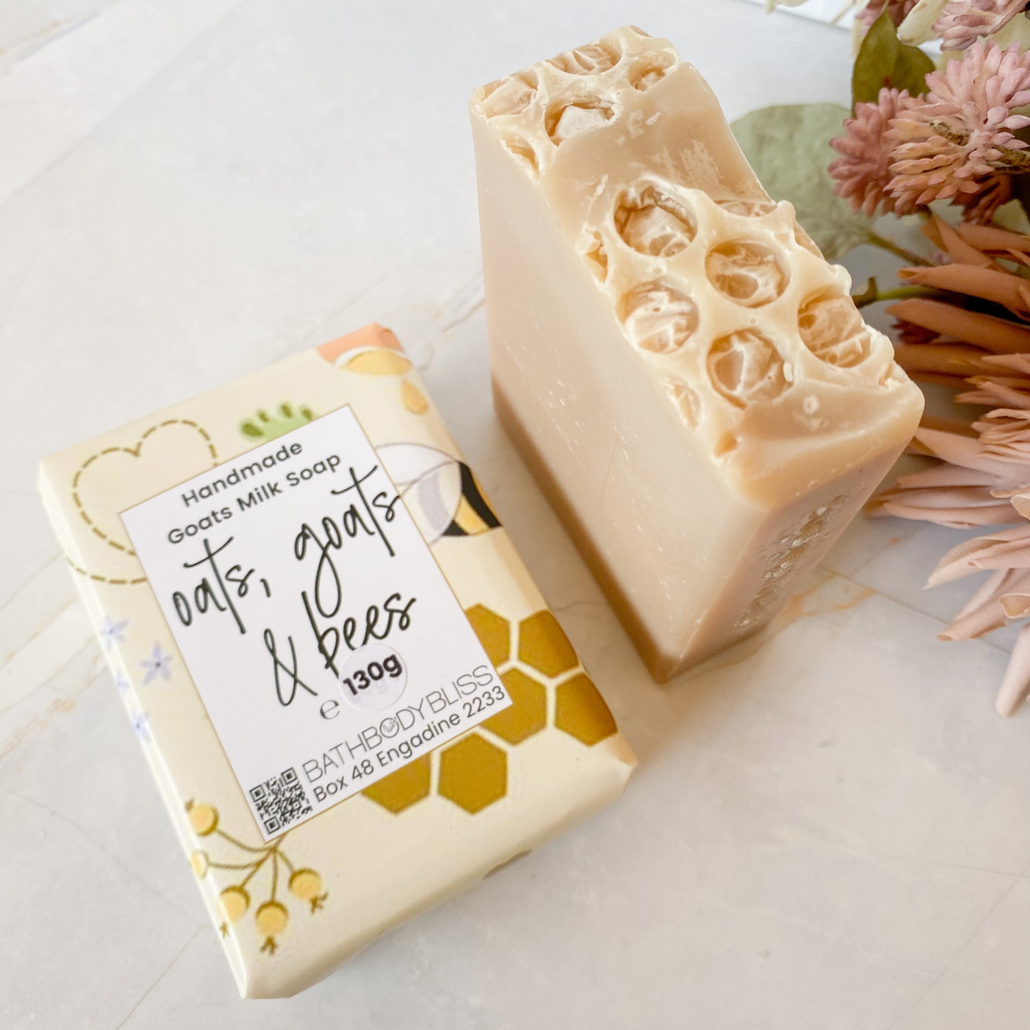 Oats, Goats & Bees Handmade Scented Goatsmilk Soap