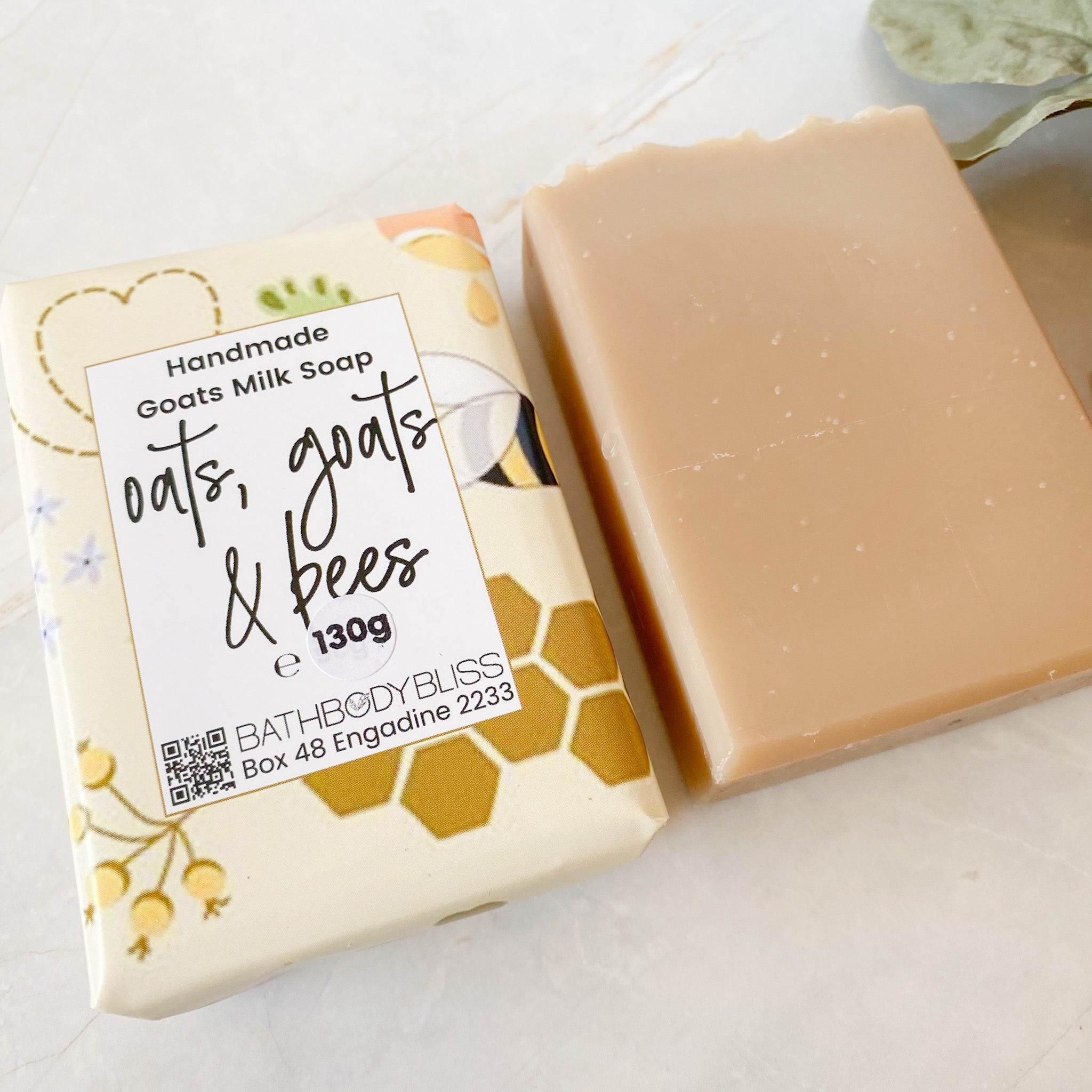 Oats, Goats & Bees Handmade Scented Goatsmilk Soap