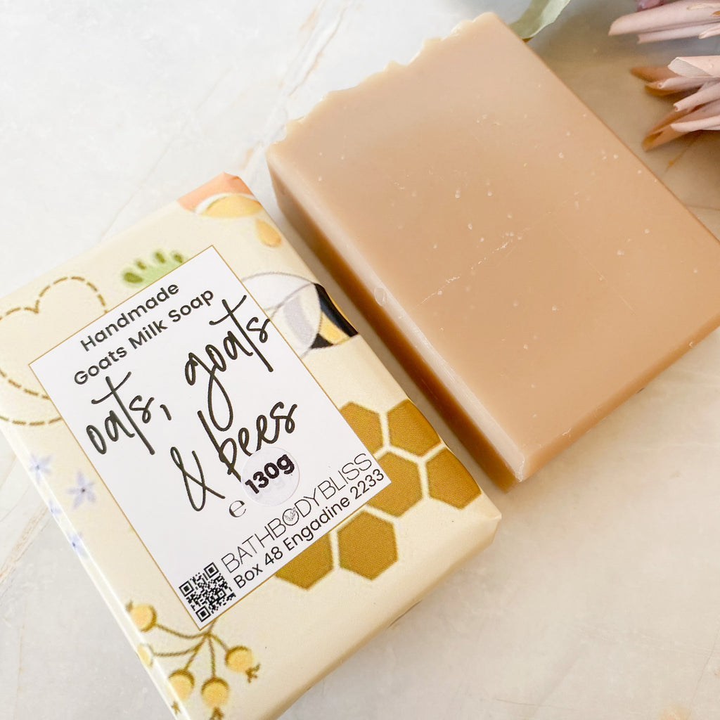 Oats, Goats & Bees Handmade Scented Goatsmilk Soap