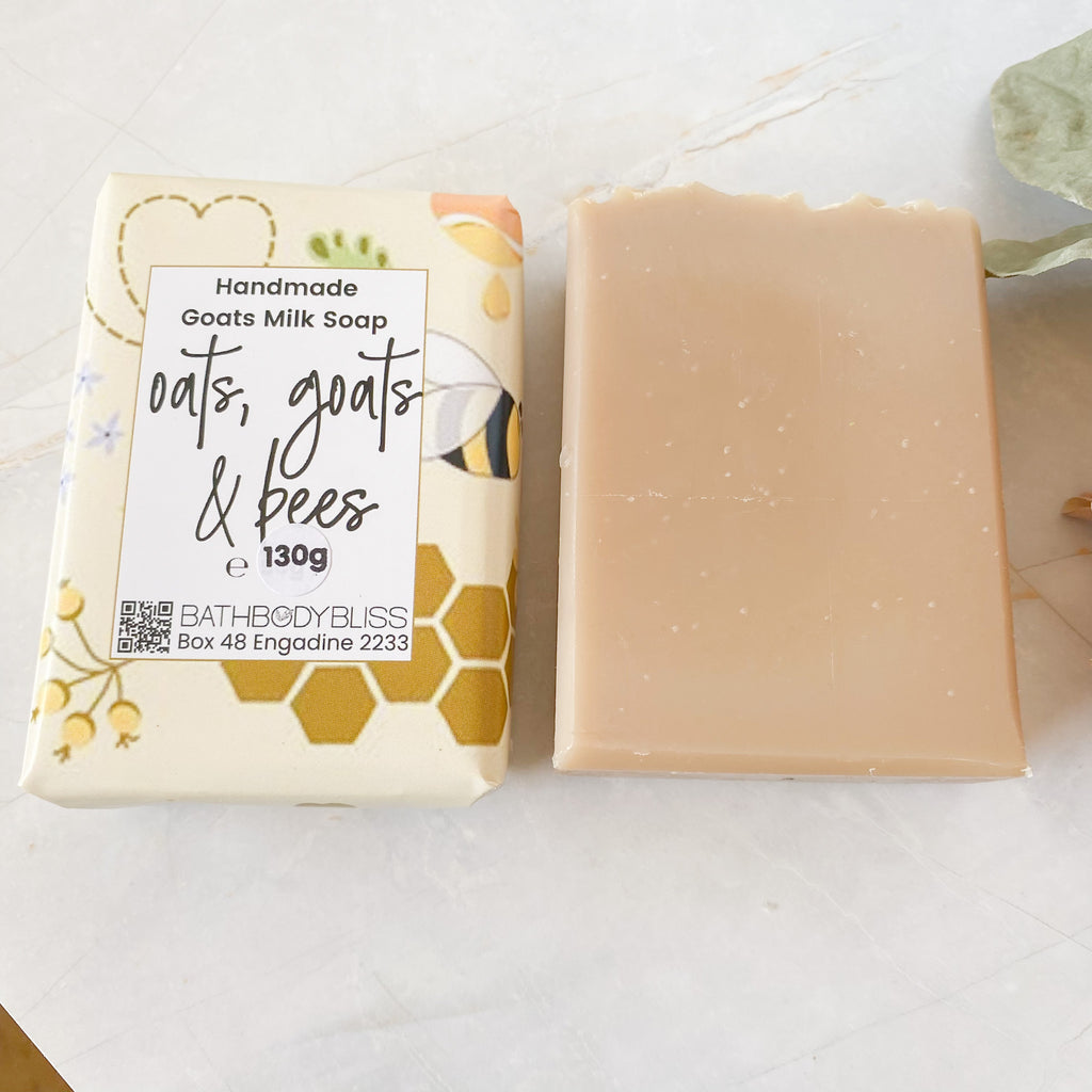 Oats, Goats & Bees Handmade Scented Goatsmilk Soap