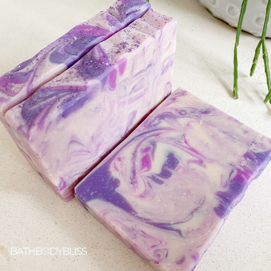 Purple Hoot - Handmade Vegan Soap -  Cold Process Berries & Citrus Floral Aroma