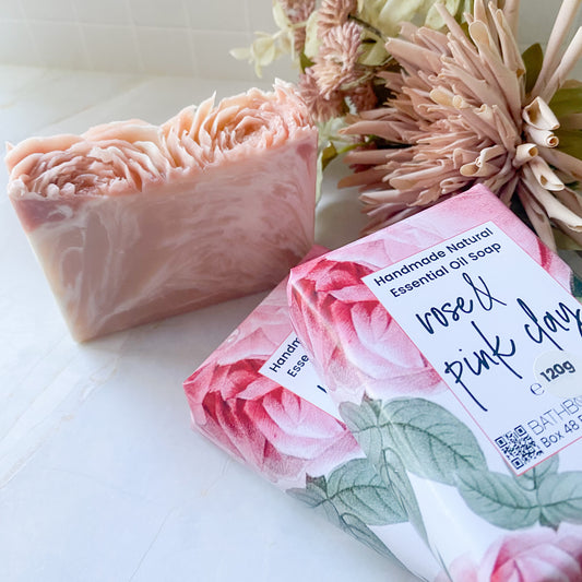 Rose & Pink Clay Vegan Soap