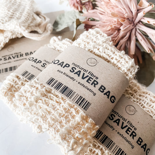 Natural Fibre Soap Saver Bag