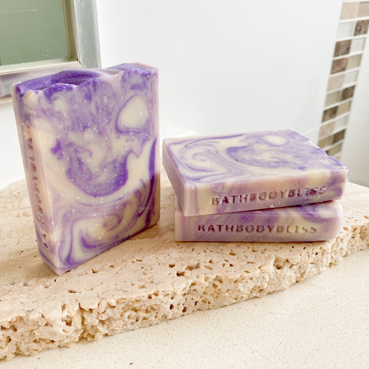 Goatsmilk Lavender - Natural Handmade Goatsmilk & Essential Oil Soap FREE POST