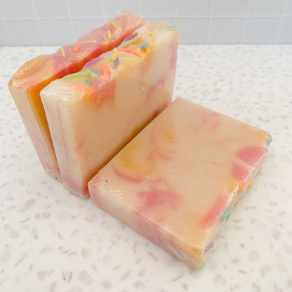 Lychee Peony Handmade Vegan Scented Soap - Fruity Floral Aroma