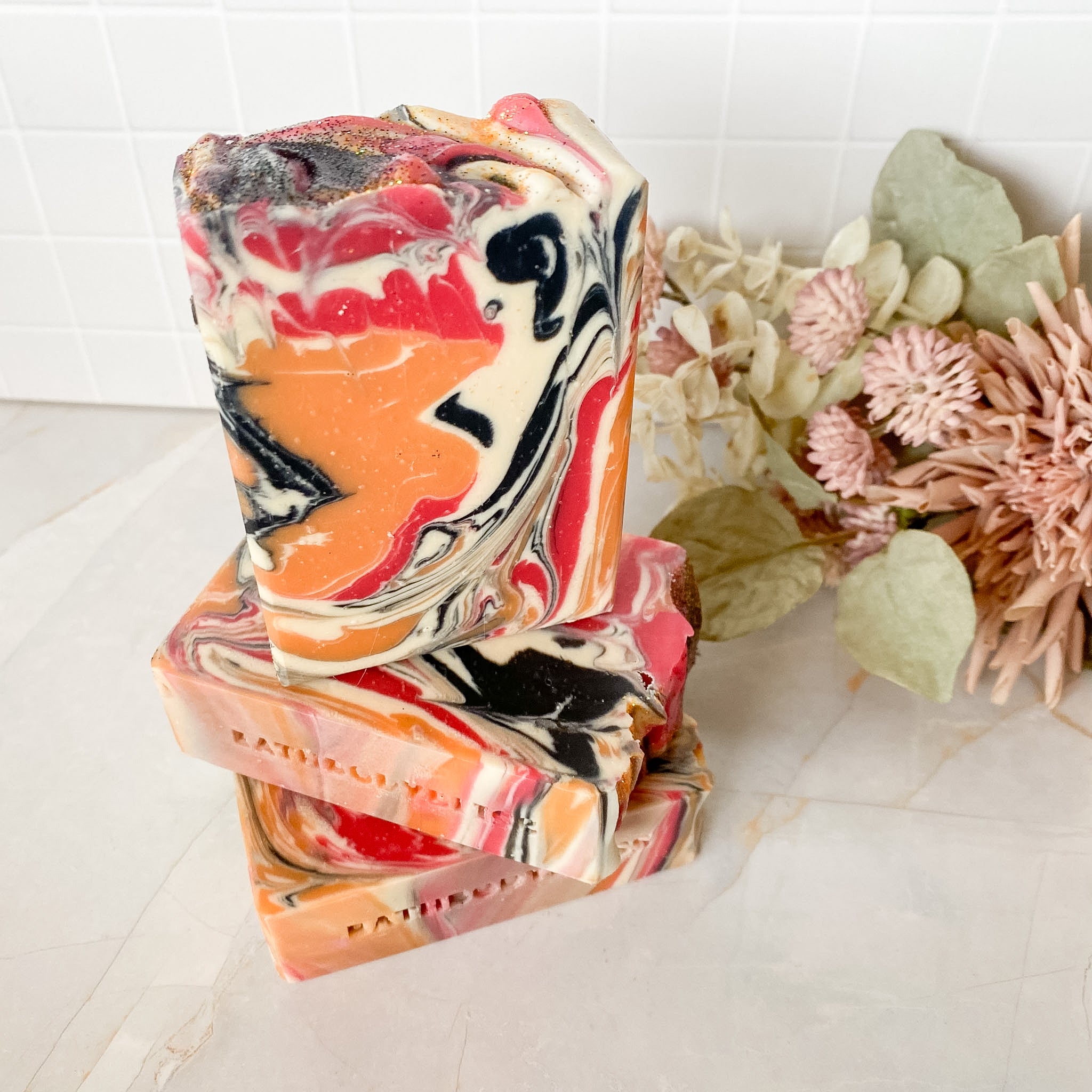 Orange Chilli Pepper Handmade Scented Vegan Soap