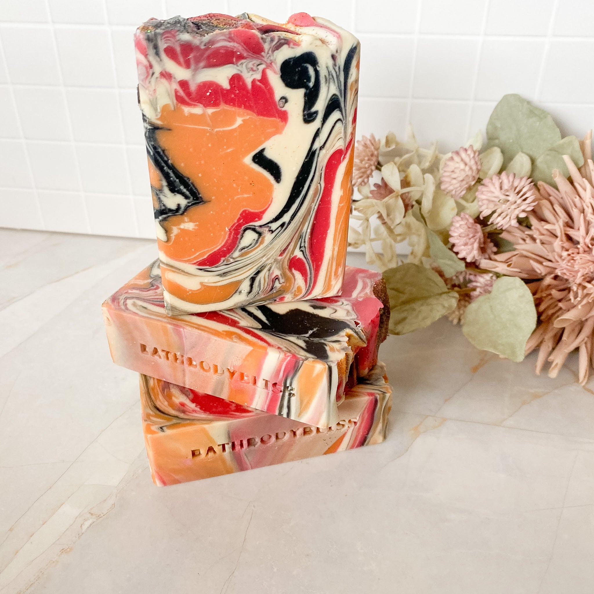 Orange Chilli Pepper Handmade Scented Vegan Soap
