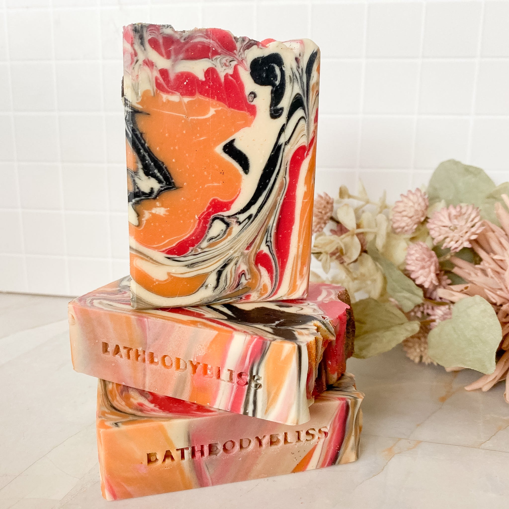 Orange Chilli Pepper Handmade Scented Vegan Soap