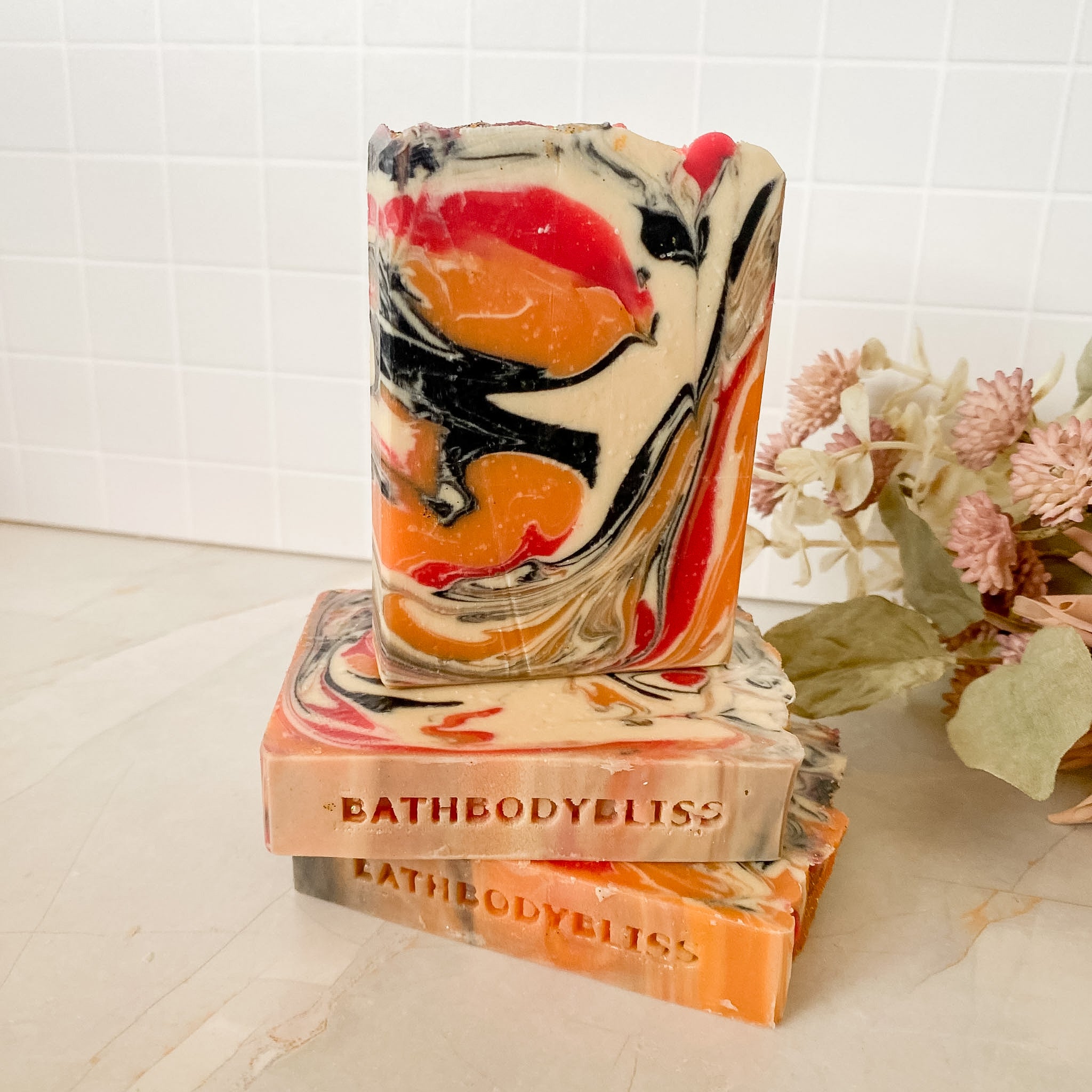 Orange Chilli Pepper Handmade Scented Vegan Soap